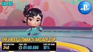 First Litwaks Arcade Cup with Vanellope Top 10  PS5 Gameplay [upl. by Adlesirhc975]