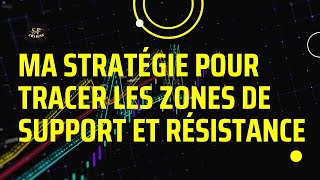 Comment tracer les supports et résistance solide  voici ma stratégie [upl. by Pengelly]