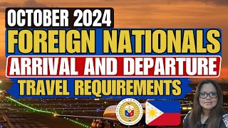 🔴BEFORE YOU FLY ENSURE THESE TRAVEL REQUIREMENTS AS FOREIGNERS GOING TO AND FROM THE PHILIPPINES [upl. by Inaliak496]