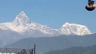 Himalaya View From Pokhara  Mt Machhapuchhre [upl. by Sheridan703]