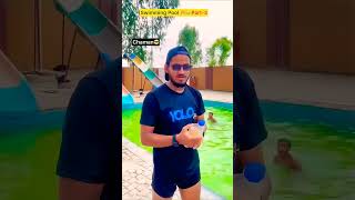 Chota bhai in swimming pool 🔥😂indian family shorts indian relatable swimming [upl. by Bissell]