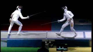 Fencing CWCH 2010 Womens Epee SemiFinal2 [upl. by Epuladaugairam544]