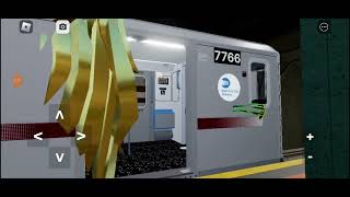 Riding the 2 From Newkirk Avenue to Franklin Avenue Roblox [upl. by Debbi]