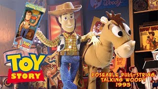 ESPAÑOL TOY STORY Poseable PullString Talking Woody 1995  Reseña review [upl. by Garvin]