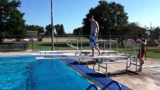 Diving board tricks at the lcmp [upl. by Ileak120]