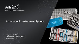 Arthroscopic Instrument System [upl. by Acirretal]