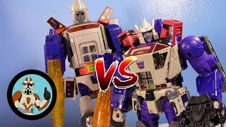 Transformers G1 VS Generations Selects Leader GALVATRON  Old VS New 53 [upl. by Novla]