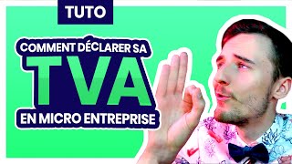 Tuto Comment Déclarer sa TVA Auto Entrepreneur et Micro entreprise en ligne sur Impotsgouvfr [upl. by Oech]