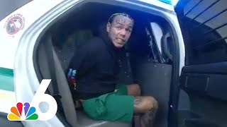 Bodycam video shows rapper Tekashi 6ix9ine being arrested in Florida [upl. by Chandler]