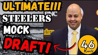 Steelers News Ultimate STEELERS Mock DRAFT [upl. by Britt]