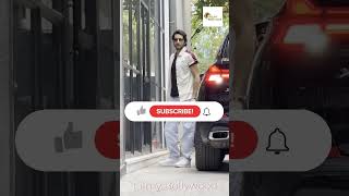 Ibrahim Ali Khan Visits Maddock Films Office  Insider Look [upl. by Eahsel]