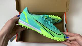 Сороконожки Nike Mercurial Vapor 14 Academy TF CV0978403 Оригинал [upl. by Tikna]