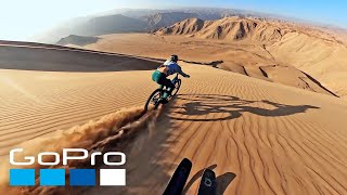 GoPro Biking  Skiing the Worlds Tallest Sand Dune  Kilian Bron [upl. by Nosneh]