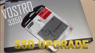 dell vostro 3350 ssd upgrade amp win10 install 4k [upl. by Aluk]