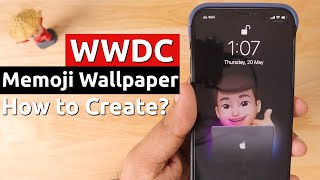 How to Create MEMOJI WALLPAPER 🔥 in iPhone [upl. by Amalea123]