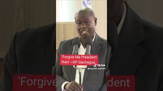 Deputy President Apology [upl. by Ahsrats]