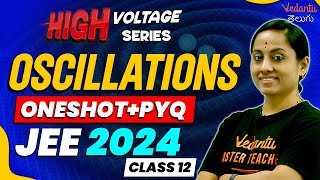 Oscillations  One Shot  PYQs  JEE 202425  Class 12  KRD Mam [upl. by Nnayd]