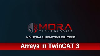 PLC Arrays in Beckhoff TwinCAT 3 [upl. by Drarehs305]