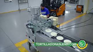 Tortilladora ML90 de Tolva│Manufacturas Lenin [upl. by Ecnerual]