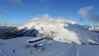 Pista Pala di Santa a Pampeago nella Skiarea Latemar [upl. by Tletski]