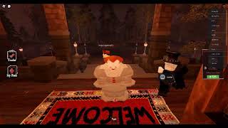 Especial de Halloween disfrazado de Pennywise en Roblox [upl. by Ahseyt]