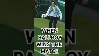 When Ball Boys WIN the Match soccer football incredible ballboy shorts shortvideo [upl. by Cassady]