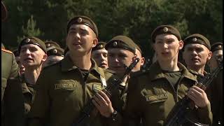 Belarus Anthem  Troops Inspection 2023 [upl. by Nyasuh]