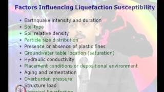 Mod04 Lec22 L22Liquefaction Preliminary sceening Simplified Procedure for Liquefaction [upl. by Lethia]