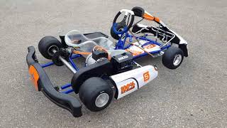 15kW Electric Race Kart  BSR 20 ready to race [upl. by Hareehahs490]