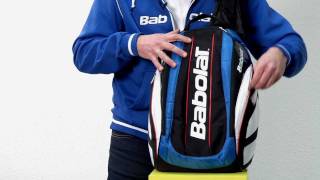 TennisPointde  Babolat Backpack Team Line Blue [upl. by Cuthbert]