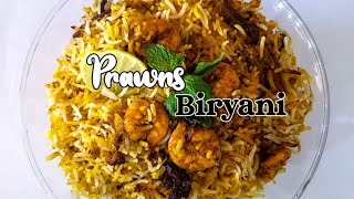 Prawns Biryani Recipe  Prawn Biryani Restaurant Style  Spicy Pepper [upl. by Teague297]