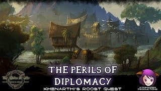 Elder Scrolls Online  L4 The Perils of Diplomacy [upl. by Nylrehc]