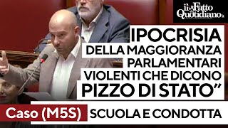 Caso quotIpocrisia della maggioranza parlamentari violenti che dicono agli studenti come comportarsiquot [upl. by Ayomat87]