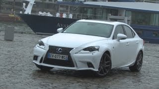 Essai Lexus Is 300h F Sport 2013 [upl. by Schroder465]