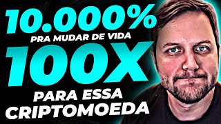 🚀 100X ESSA CRIPTOMOEDA PODE FAZER 10000 E FAZER NOVOS MILIONÁRIOS COM CRIPTOMOEDAS AUGUSTO BACKES [upl. by Amilah]