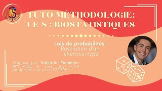 TUTO MÉTHODOLOGIE  Biostatistiques UE8  Lois de Probabilités [upl. by Anabelle68]