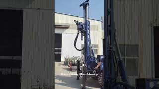 RCF220W wheels type water well drilling rig [upl. by Anifled632]