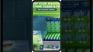 Wholesale Lot Of Washing Machine Cleaner Tablets by closeoutexplosioncom [upl. by Larcher45]