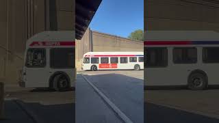 Septa’s 2010 DE40LFR 8455 parking up at Overbrook Station newflyer [upl. by Ahsiken335]