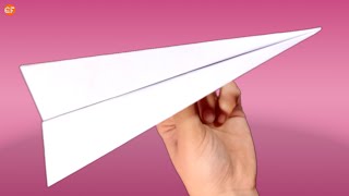 Paper Planes 2000 FEET How To Make Paper Airplane That Flies Far [upl. by Leone]