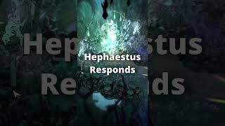 Hephaestus responds to Hera  Hades 2 hades2 [upl. by Ainar52]