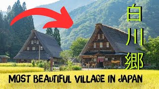 4kShirakawa Go  Most Beautiful Village In Japan  World Heritage 白川郷 2023 [upl. by Noletta]