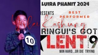 Best Entertainer Ringui Got Talent 2024  Yirlei Kashung [upl. by Snowman839]