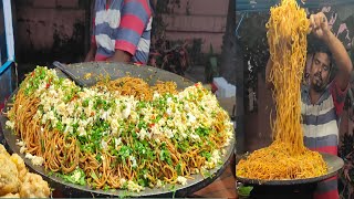 Famous 15 EGG Chowmein of India 😍😍  Kolkata Street Food  Street Style Chowmein [upl. by Galer]