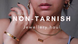 Affordable Non  Tarnish Jewellery Haul  Trendy Chokers Earrings Bracelets [upl. by Trent204]