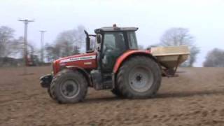 Maize Planting with MF and Fertiliser Spreader [upl. by Haletta]