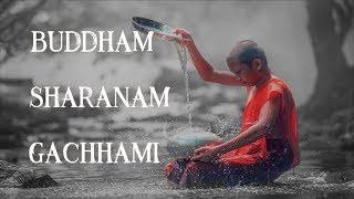 BUDDHAM SHARANAM GACHHAMI  BUDDHISM CHANTS  MEDITATION [upl. by Tserrof]