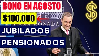 👉Adorni prepararía “💲100000” en AGOSTO para JUBILADOS de ANSES y NOTICIA IMPORTANTE para JUBILARSE🛑 [upl. by Paget225]