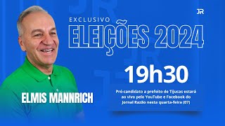 Elmis Mannrich MDB  Eleições 2024  Tijucas JornalRazão [upl. by Sivet]