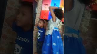 Kids dancing to dame ta casita song😃 watch till end  song trending kids ytsjortsl [upl. by Dare]